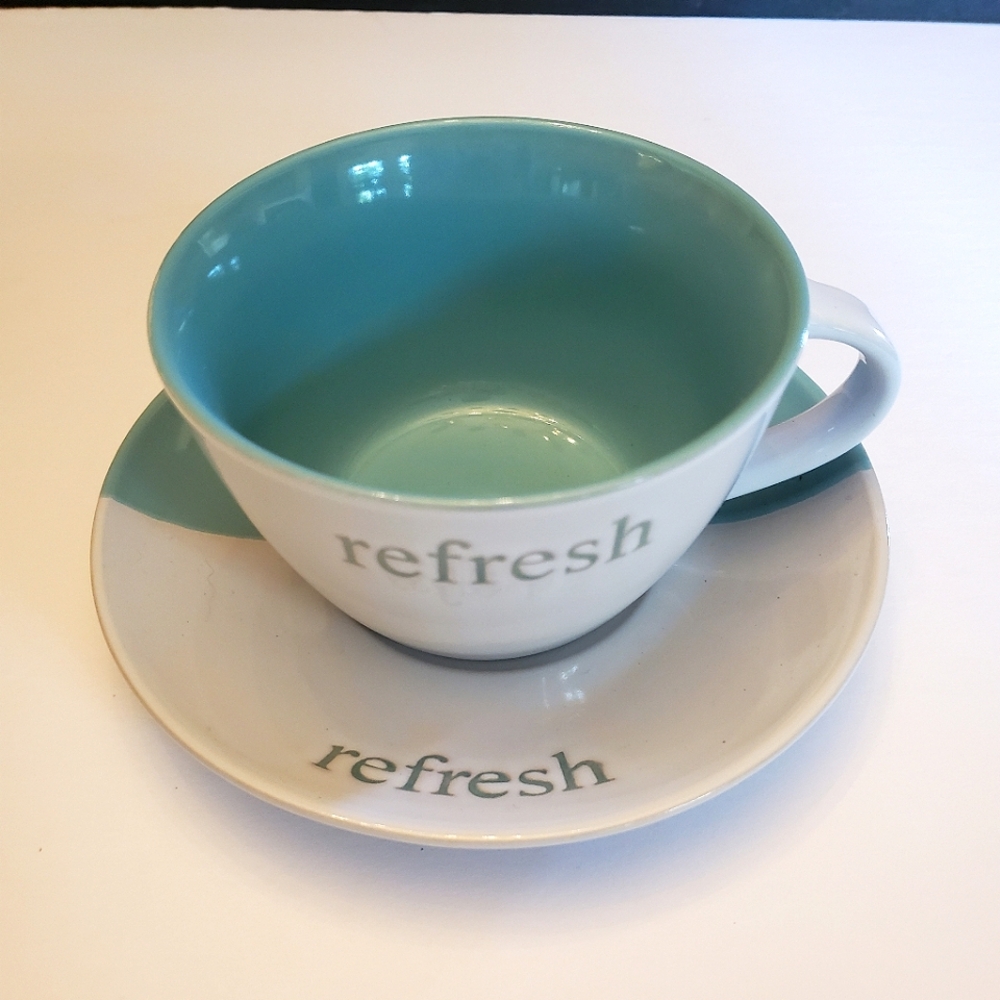 Teacup and saucer